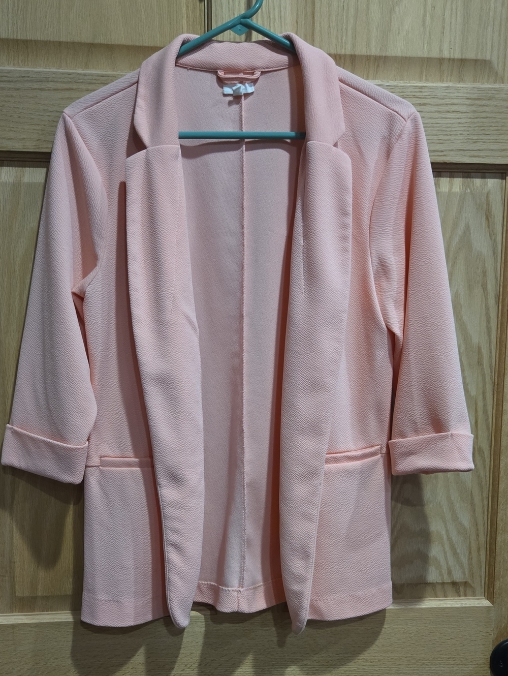 Maurices Blazer Peachy Pink L